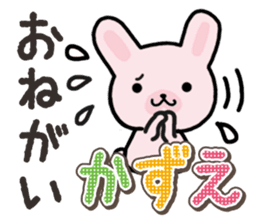 Ham-Usa for Kazue sticker #14571527