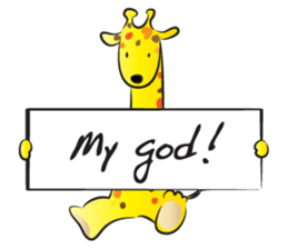 Animals&card sticker #14572009