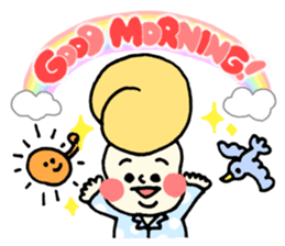 Cream puff boy sticker #14572566