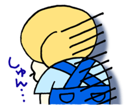 Cream puff boy sticker #14572575