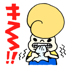 Cream puff boy sticker #14572588