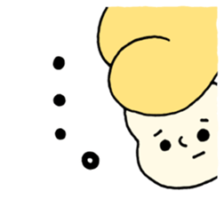 Cream puff boy sticker #14572590