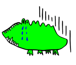 Crocodile`s of Putta sticker #14573115
