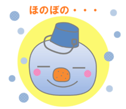 Snowman and friend sticker #14573434