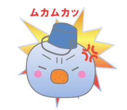Snowman and friend sticker #14573435