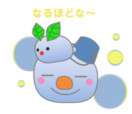 Snowman and friend sticker #14573437