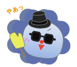 Snowman and friend sticker #14573446