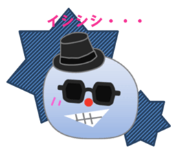 Snowman and friend sticker #14573447