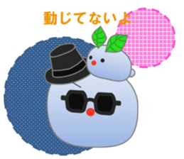 Snowman and friend sticker #14573449