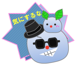Snowman and friend sticker #14573464