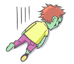 pop zombie Sticker sticker #14574728