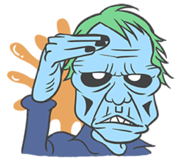 pop zombie Sticker sticker #14574730