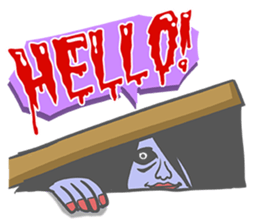 pop zombie Sticker sticker #14574732