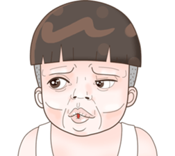 Crazy boy (Eng) sticker #14575727