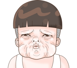 Crazy boy (Eng) sticker #14575740