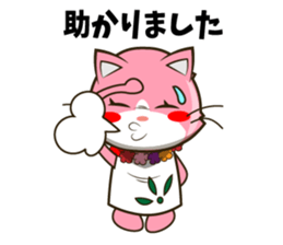 Therapist's ALOHA cat sticker #14575804