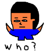 Who are you ??13 sticker #14577464