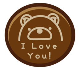 Kuma-Tama 5 Valentine's Day sticker #14577475
