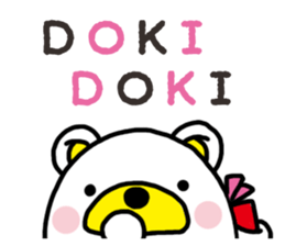 Kuma-Tama 5 Valentine's Day sticker #14577480