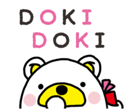 Kuma-Tama 5 Valentine's Day sticker #14577480