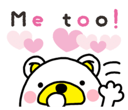 Kuma-Tama 5 Valentine's Day sticker #14577492
