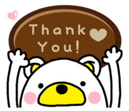 Kuma-Tama 5 Valentine's Day sticker #14577498
