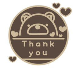 Kuma-Tama 5 Valentine's Day sticker #14577500