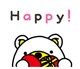 Kuma-Tama 5 Valentine's Day sticker #14577503