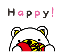 Kuma-Tama 5 Valentine's Day sticker #14577503