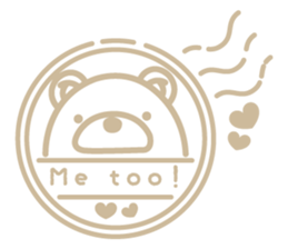 Kuma-Tama 5 Valentine's Day sticker #14577506