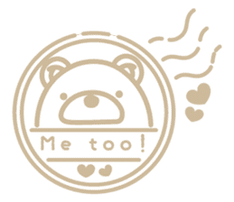 Kuma-Tama 5 Valentine's Day sticker #14577506