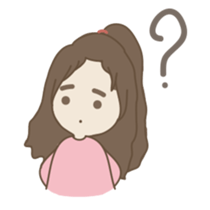 A girl have a problem sticker #14577619