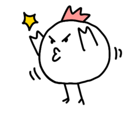 chic chick sticker #14577896