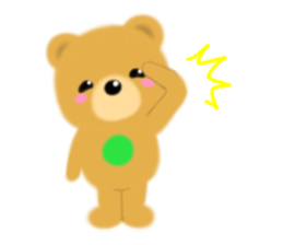 Wow lovely bear sticker #14578396