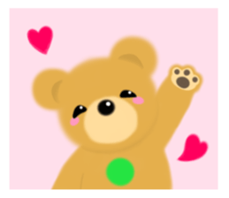 Wow lovely bear sticker #14578401