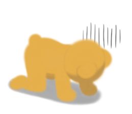 Wow lovely bear sticker #14578416