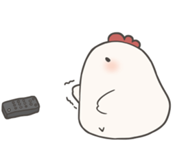 Jojo's friend-Lovely chicken sticker #14579295