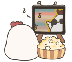 Jojo's friend-Lovely chicken sticker #14579296