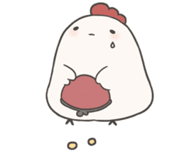 Jojo's friend-Lovely chicken sticker #14579311