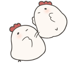 Jojo's friend-Lovely chicken sticker #14579315