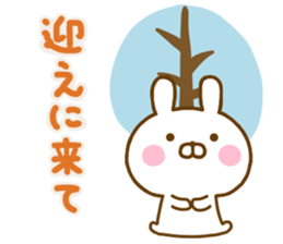 Rabbit Usahina Family Northern Europe sticker #14579343