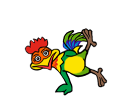 MJ-Rooster Animation sticker #14579945