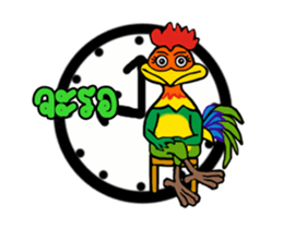 MJ-Rooster Animation sticker #14579949