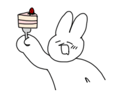 Emotional Rabbit! sticker #14580304