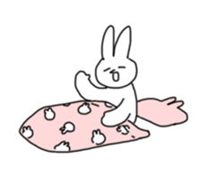 Emotional Rabbit! sticker #14580305
