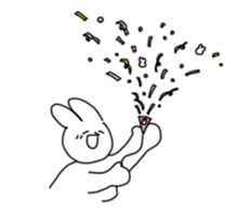 Emotional Rabbit! sticker #14580311