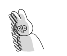 Emotional Rabbit! sticker #14580313