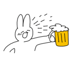 Emotional Rabbit! sticker #14580314