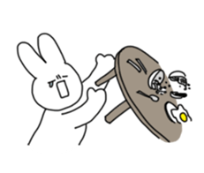 Emotional Rabbit! sticker #14580323