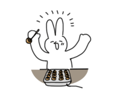 Emotional Rabbit! sticker #14580331